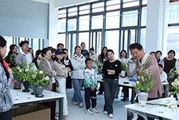 以花為媒，邂逅美好 上海劍平首屆插花培訓(xùn)圓滿(mǎn)落幕